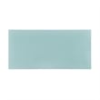 Pemberly Row Contemporary Lift Top Stand Up Wood Desk in Turquoise Blue