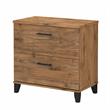 Pemberly Row 2 Drawer Lateral File Cabinet in Fresh Walnut - Engineered Wood