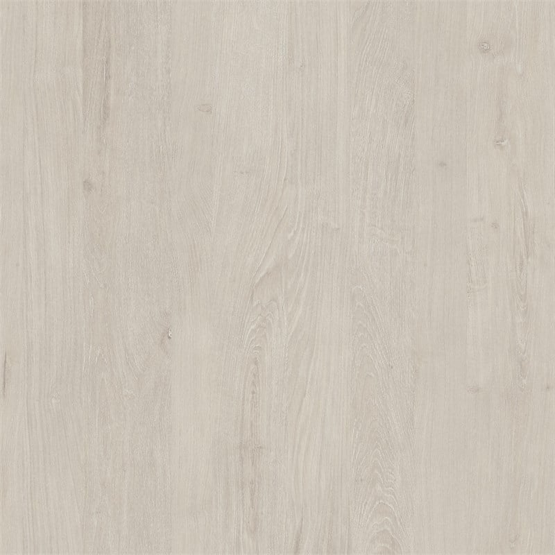Pemberly Row Engineered Wood L Desk w/ Hutch & File Cabinet in Linen White Oak