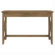 Pemberly Row Contemporary Engineered Wood Writing Desk in Reclaimed Pine