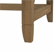 Pemberly Row Contemporary Engineered Wood Writing Desk in Reclaimed Pine