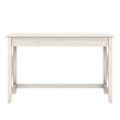Pemberly Row Farmhouse Engineered Wood Writing Desk in Line White Oak