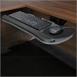 Pemberly Row Slim Profile Articulating Keyboard Tray in Black