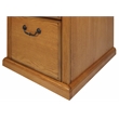 Pemberly Row Contemporary 2 Drawer Wood Filing Cabinet Natural