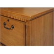 Pemberly Row Contemporary 2 Drawer Wood Filing Cabinet Natural