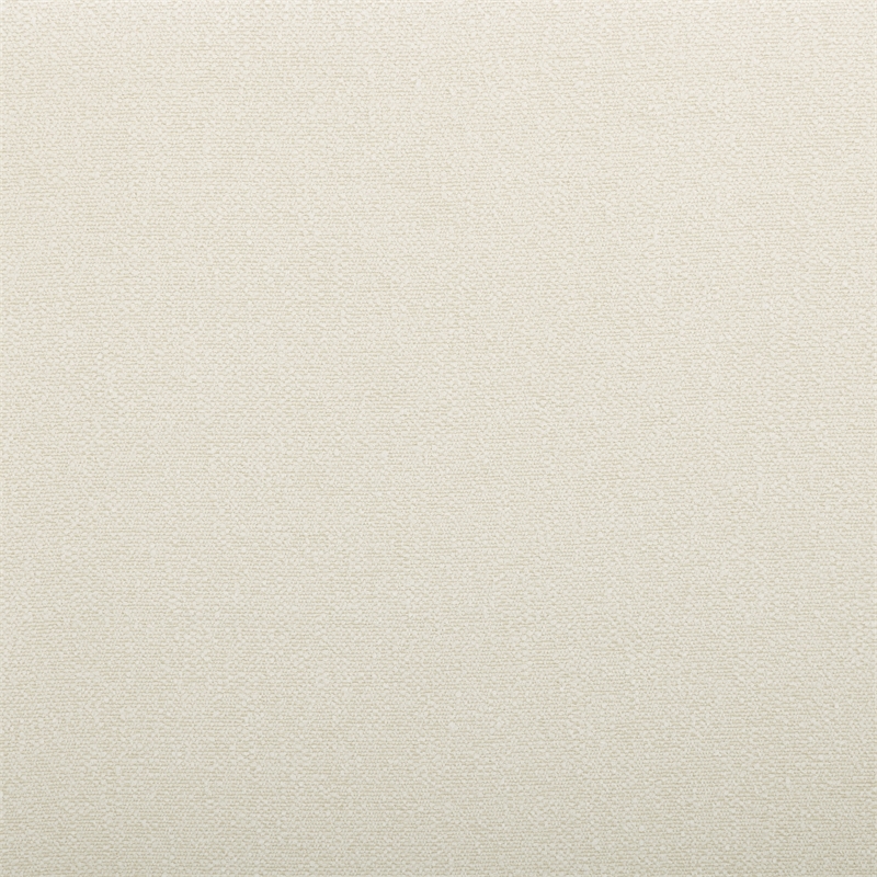 Pemberly Row Modern Convertible Chair in Ivory Fabric Upholstery