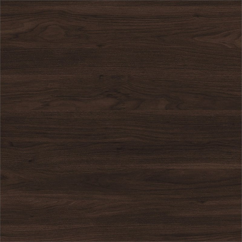 Pemberly Row 72W Desk Hutch in Black Walnut - Engineered Wood
