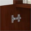 Pemberly Row Bookcase Door Kit in Hansen Cherry - Engineered Wood