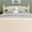 Pemberly Row Transitional Twin-over-Twin Solid Wood Bunk Bed Frame in White