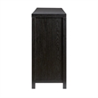 Pemberly Row Modern Arched Rattan 2-Door Wood Sideboard 58
