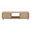 Pemberley Row MDF Oak TV Stand Rectangular Contemporary 58