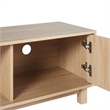 Pemberley Row MDF Oak TV Stand Rectangular Contemporary 58