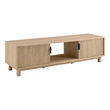 Pemberley Row MDF Oak TV Stand Rectangular Contemporary 58