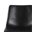 Pemberly Row Upholstered Dining Chair with Metal X Base - 2pk - Black