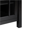 Pemberly Row Transitional Wood Glass Door Storage Sideboard 58
