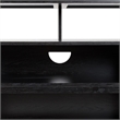 Pemberly Row Transitional Wood Glass Door Storage Sideboard 58