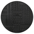 Pemberly Row 2-Piece Round Wood Top Nesting Table in Matte Black
