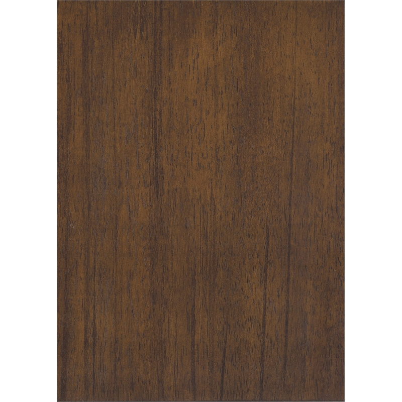 Pemberly Row 2-Drawer Transitional Wood Dining Table in Walnut