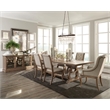Pemberly Row Transitional Wood Cove 4-door Server in Barley Brown