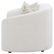 Pemberley Row Boucle Latte Loveseat Rectangular Stationary 65.5
