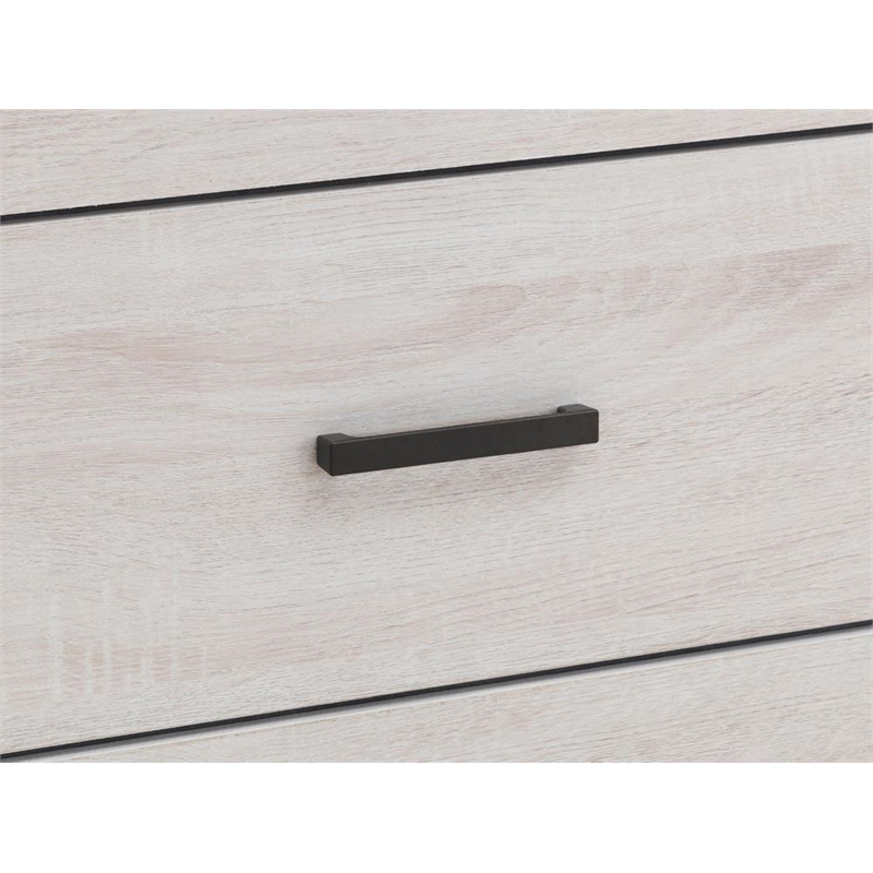 Pemberly Row 2-drawer Farmhouse Wood Nightstand Coastal White