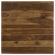 Pemberley Row Solid Sheesham Wood Auburn Brown Coffee Table Square 34