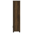 Pemberly Row 3-shelf Transitional Wood Media Tower in Dark Pine