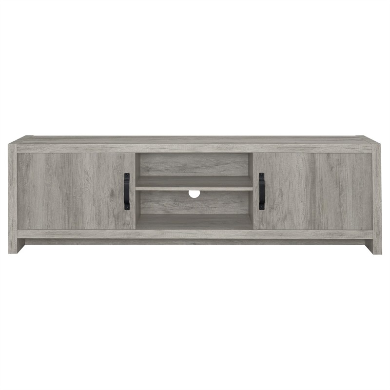 Pemberly Row 2-Door Wood TV Console for TVs up to 70