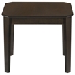 Pemberly Row 3-Piece Wood Occasional Coffee Table Set in Dark Brown
