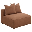 Pemberly Row 6-piece Fabric Upholstered Modular Sectional Terracotta