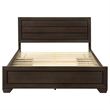 Pemberly Row Contemporary Wood California King Storage Bed Dark Cocoa