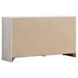 Pemberly Row Contemporary 6-drawer Farmhouse Wood Dresser Coastal White