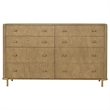 Pemberly Row 4-piece Wood Queen Bedroom Set Sand Wash and Natural Cane