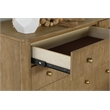 Pemberly Row 4-piece Wood Queen Bedroom Set Sand Wash and Natural Cane