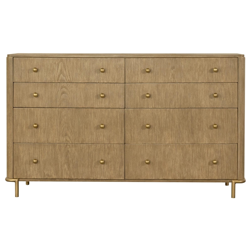 Pemberly Row 5-piece Wood Queen Bedroom Set Sand Wash and Natural Cane