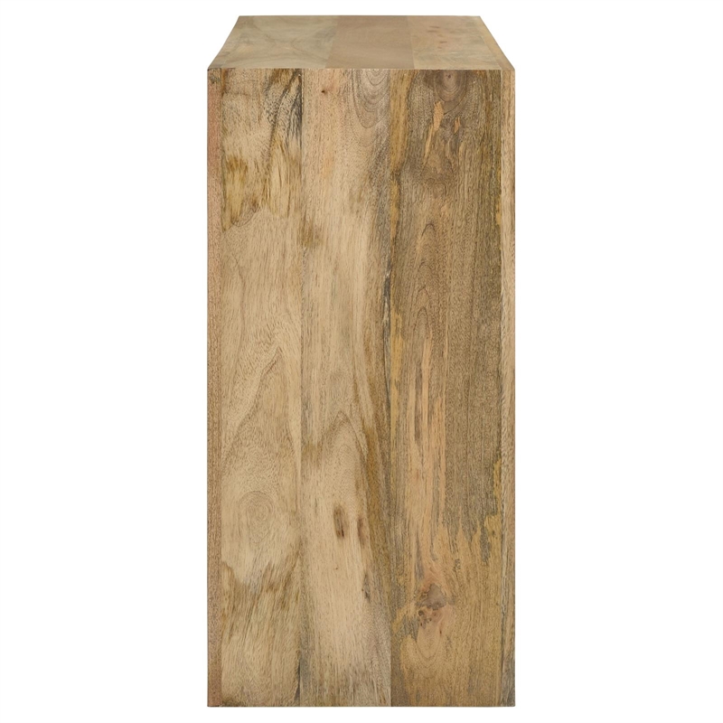 Pemberley Row Solid Wood Natural Sofa Table Rectangular 46