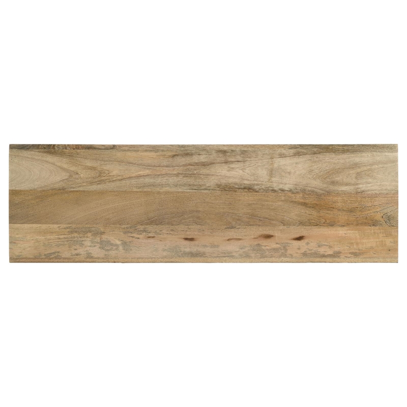 Pemberley Row Solid Wood Natural Sofa Table Rectangular 46