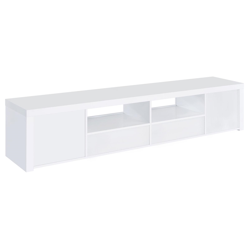 Pemberly Row 2-Door Modern Wood TV Stand for Tvs up to 85