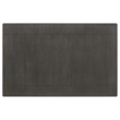 Pemberly Row Transitional Wood Rectangular Plank Top Dining Table Dark Gray