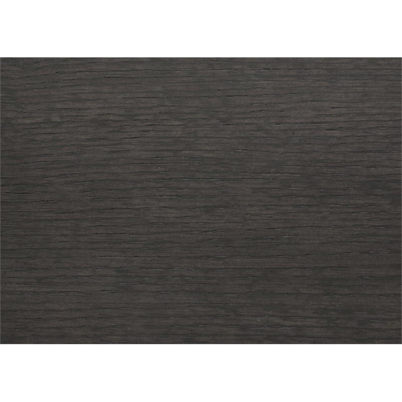 Pemberly Row Transitional Wood Rectangular Plank Top Dining Table Dark Gray