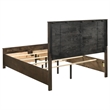 Pemberley Row Wood Rustic Golden Brown California King Storage Bed Assembled