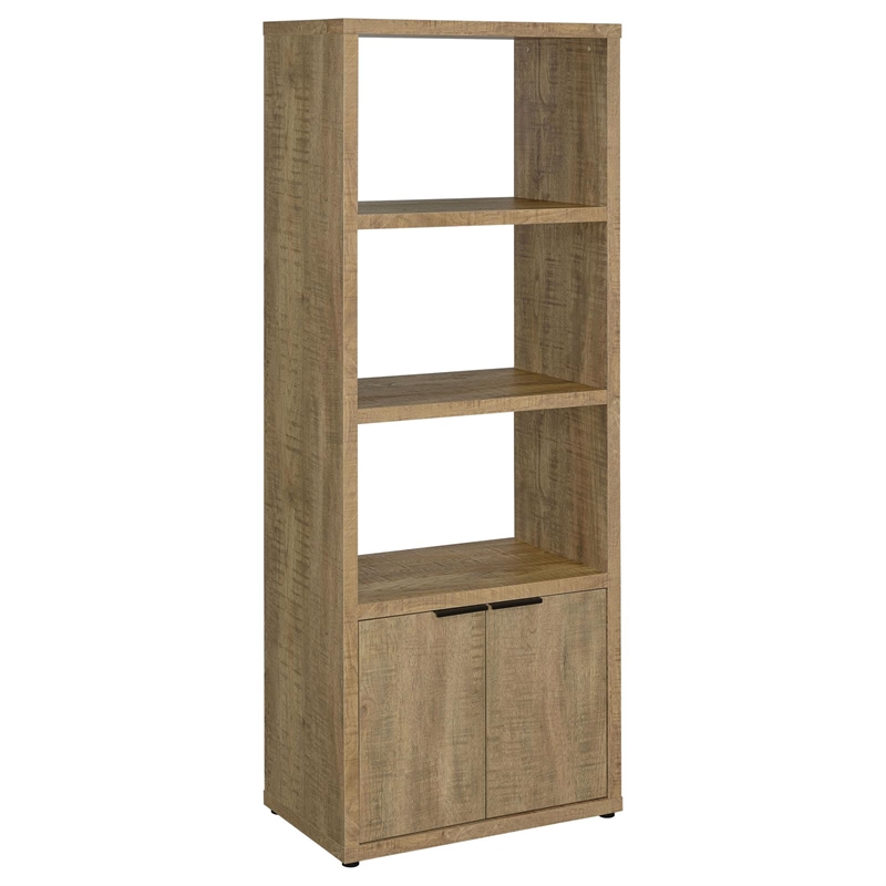 Pemberley Row Engineered Wood Mango Brown Entertainment Center Rectangular 60