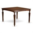 Pemberly Row 5-piece Wood Dining Set with Stools in Mahogany