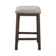 Pemberly Row Contemporary Multipurpose Bar Table Set in Walnut