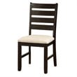 Pemberly Row Contemporary 7 Piece Wood Dining Set in Brown Finish