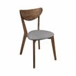Pemberly Row 5-piece Wood Dining Room Set Natural Walnut and Gray