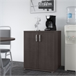 Pemberly Row Engineered Wood Storage Cabinet with Doors in Storm Gray
