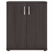 Pemberly Row Engineered Wood Storage Cabinet with Doors in Storm Gray