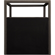 Pemberly Row Modern / Contemporary Brown Boucle Fabric Queen Bed