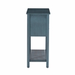 Pemberley Row Wood Dark Teal Console Rectangular Vintage Charm 31.75